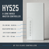 Système de contrôle centralisé de chauffage au sol par eau filaire à 8 zones, compatible avec le thermostat intelligent filaire Tuya Wifi