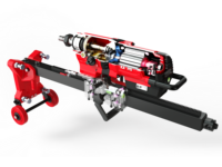 Perceuse à carottage diamantée électrique industrielle lourde SHONGO SG-410T, qualité professionnelle, vitesse variable, portable, pour le perçage de l'aluminium
