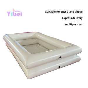 <span class=keywords><strong>สระ</strong></span>ว่ายน้ำเป่าลมพีวีซีทรงสี่เหลี่ยม2*3ม. สำหรับงานแต่งงานดีไซน์สีขาว - Product Image 3