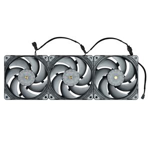 Nouveau Stock Phanteks PH-F120T30 120mm Ventilateur T30-120 Triple Pack PWM 4 Broches Refroidisseur D'air Ventilateur Noir Gris pour PC Gaming Case Fan - Product Image 3