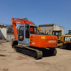 รถขุดขนาดเล็กมือสองราคาถูก Hitachi EX120 ขนาด 12 ตัน รุ่นปี 2020 ใช้งาน 1000 ชั่วโมง แท้ 100% จากญี่ปุ่น เครื่องจักรก่อสร้าง - Product Image 1