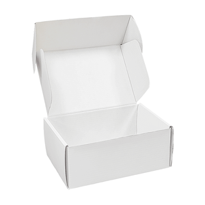 Nhà máy tùy chỉnh logo in thương mại điện tử hộp vận chuyển Hộp bao bì sóng giày trắng quần áo vận chuyển bao bì giấy - Product Image 3