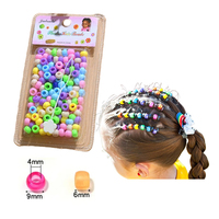 9mm grote gaten chunky haaraccessoires voor kinder vlechten