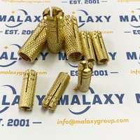 MALAXY Métrique Impérial Bonne Qualité H59 H62 Laiton Plaqué Laiton Jaune Drop In Anchor