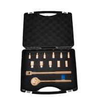 Ensemble d'outils anti-étincelles en cuivre béryllium de marque Oak, 13 pièces, adapté à divers domaines, haute sécurité et configuration complète