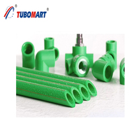 Coude PPR en polypropylène à prix d'usine, raccord de tuyauterie PPR 90° pour système de plomberie, tuyau en plastique pour eau chaude, tuyau PPR OEM TUBOMART