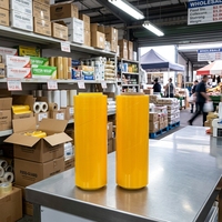 Bon marché bon prix rouleau jumbo de qualité alimentaire fruits wrap rouleau étirable pvc fournisseurs de film alimentaire