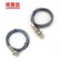 洛世达M18-55mm圆柱形标准接近传感器NPN/PNP NO/NC/NO + NC，IP67保护