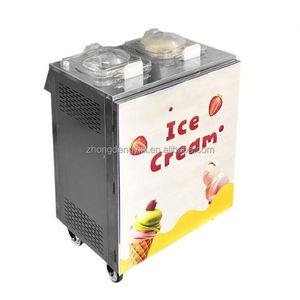 Machine à Gelato Italienne Professionnelle pour la Fabrication de Crèmes Glacées Dures, Sorbets et Pâtes Glacées, Pasteurisateur de Comptoir Commercial - Product Image 4