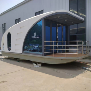 Hydro tech Innovation Smart Mobile Container House Wasserdichtes Fertighaus Green Steel House Off-Grid Floating House boat - Product Image 3