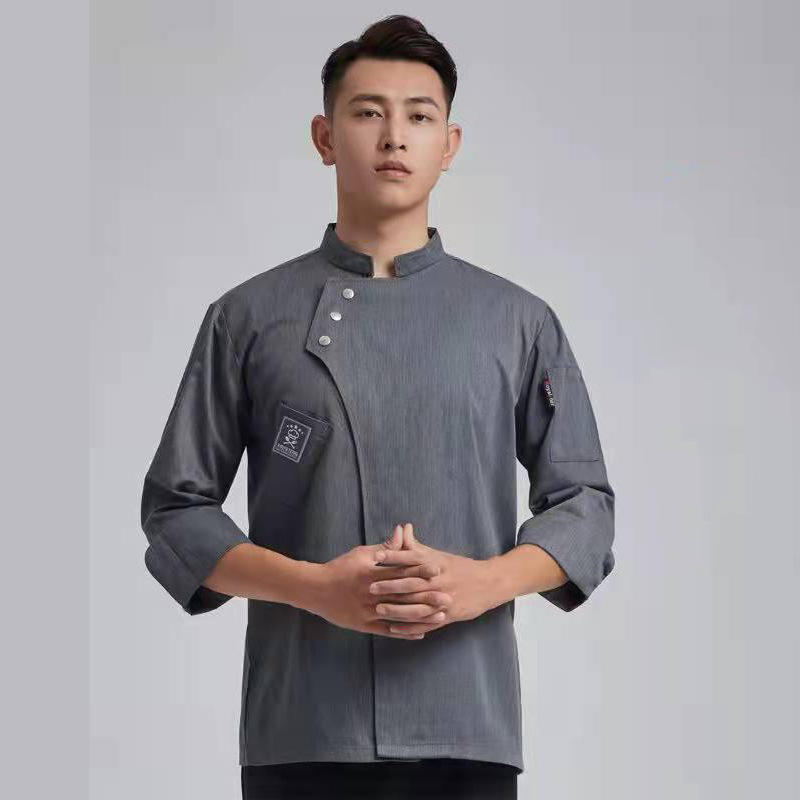 Grey [long sleeve] three buckle