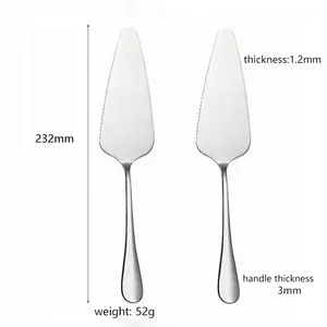 Benutzer definierte Hochzeits torte Cutter Server Schaufel Edelstahl Kuchen messer