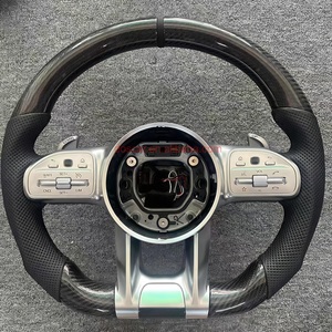 พวงมาลัยคาร์บอนไฟเบอร์ปลอมแปลงสีทองคาร์บอนสำหรับ Mercedes Benz <span class=keywords><strong>AMG</strong></span> A E S C G63 <span class=keywords><strong>C43</strong></span> <span class=keywords><strong>W202</strong></span> W203 W204 W205 W206 DOS - Product Image 3