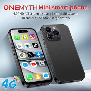Nuovo Mini Smartphone 4G ONEMYTH M17 Pro Dual <span class=keywords><strong>SIM</strong></span> 4.0'' HD Schermo Intero 2000mAh 3GB+64GB Android 12 Play Store Dimensioni Ridotte - Product Image 5