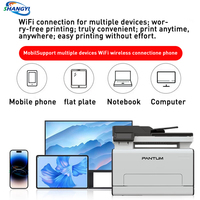 Mesin Printer Laser Warna A4 Pantum Original Baru CM2100DN CM2100DW CP2100DW Mesin Fotokopi Kecepatan Tinggi Serbaguna