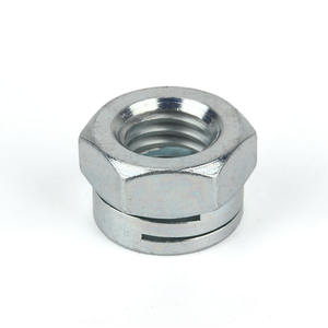 Keandalan tinggi anti-melonggarkan NF E 25-411 baja karbon kelas 8 Hex mur pengunci alur ganda - Product Image 3