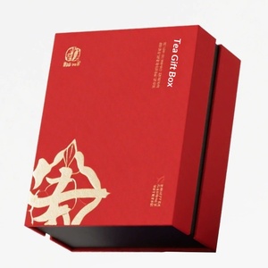 Cajas de Regalo de Té de Lujo Personalizadas para Té Negro, Dian y Pu'er con Tapas Rígidas Superior e Inferior - Product Image 4