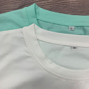 Haute qualité 100% coton hommes été doux t-shirts patchs de broderie personnalisés lâche Boxy doux à manches courtes O cou Style sportif - Product Image 6