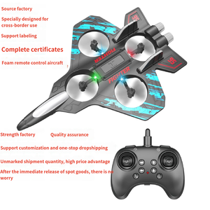 Drone RC prêt à l'emploi pour enfants débutants, gris, en EVA résistant aux chocs, 6 canaux, retour automatique, HD 1080P, 2,4 GHz, économique - Product Image 5