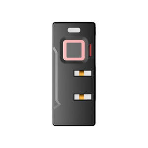 Yuefeng Maishi Fingerprint <b>Lock</b> For Bags And <b>Luggage</b> Zinc Alloy Black Anti Theft Travel <b>Lock</b> With Custom Logo Option - Product Image 1