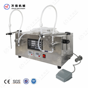 Bán tự động Máy tính để bàn đôi Heads bơm từ nhỏ Chai làm đầy chất lỏng máy - Product Image 1