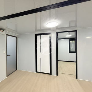 Maison en conteneur en acier moderne de 20 pieds et 40 pieds, extensible, 2, 3, 4 chambres, empilable, appartement familial, grand-mère, hôtel, atelier - Product Image 4