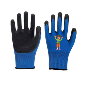 Gants d'hiver pour enfants Jessubond, imperméables, pour le cyclisme, gants thermiques pour enfants, gants de jardinage tricotés en latex - Product Image 4