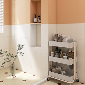 Azulejo pequeño Retro crema francesa, mate brillante suave para baño, cocina, exterior, Villa, salón, comedor, baldosas antideslizantes de albaricoque - Product Image 5