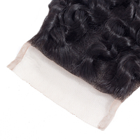 Bundel rambut manusia Virgin Brasil 5x5 ekstensi Vendor jalinan gelombang tubuh tanpa proses dengan penutupan bundel highlight madu