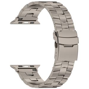 <span class=keywords><strong>Bracelet</strong></span> en <span class=keywords><strong>titane</strong></span> pour <span class=keywords><strong>Apple</strong></span> <span class=keywords><strong>Watch</strong></span> Ultra 2 49mm Boucle de sécurité Fermoir Luxe pour <span class=keywords><strong>Apple</strong></span> <span class=keywords><strong>Watch</strong></span> Band - Product Image 4