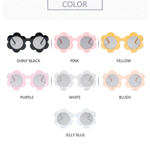 Moda <span class=keywords><strong>bambini</strong></span> promozione occhiali da sole caramelle fiori colorati occhiali da sole graziosi occhiali da sole per <span class=keywords><strong>bambini</strong></span> con montatura di girasole 2023 - Product Image 5