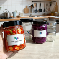 Grosir Stoples Madu Kaca 15ml 20ml 25ml 30ml 50ml 100ml 150ml 200ml Dengan Tutup untuk Makanan, Stoples Kaca Penyimpanan Dapur Food Grade