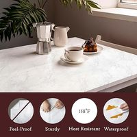 Autocollants muraux de cuisine en PVC, décalcomanies de protection imperméables, art mural amovible pour armoire de cuisine, carrelage