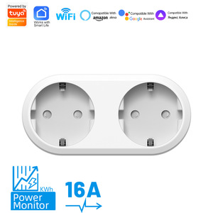 For Smart Wall <b>Socket</b> 1 Outlet 16A <b>Wi</b>-<b>Fi</b> Power Monitor IP20 ABS Material Minimalist Design Voice Control Compatible Alexa - Product Image 4