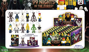 Set <span class=keywords><strong>de</strong></span> Figuras <span class=keywords><strong>de</strong></span> Acción <span class=keywords><strong>de</strong></span> la Serie Survival 99 Nights Virtual World Forest - Ciervo y Búho, Modelo Coleccionable <span class=keywords><strong>de</strong></span> <span class=keywords><strong>Juego</strong></span> <span class=keywords><strong>de</strong></span> Terror, Estatua <span class=keywords><strong>de</strong></span> PVC, Regalo - Product Image 2