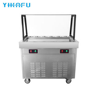 Machine à glaces roulées thaïlandaises à plaque plate - Product Image 1