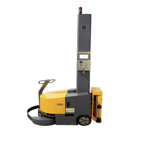 Tự động tự hành khay quanh co Máy Robot Pallet gói tự hành prestretch cuộn phim máy đóng gói - Product Image 3