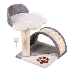 Un Pequeño Árbol para Gatos de Interior, Ecológico y Simple, de Sisal, 42 cm, en Caja de Cartón - Product Image 1