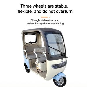โรงงานขายรถสามล้อไฟฟ้าราคาถูกสำหรับผู้ใหญ่ ใช้สำหรับโดยสารบนถนน - Product Image 5