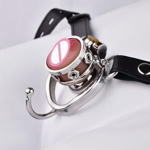 Заводская Новинка, лидер продаж, БДСМ, киска, вагинальные устройства целомудрия, клетка целомудрия, пояс для предотвращения падения, интересные игрушки - Product Image 3