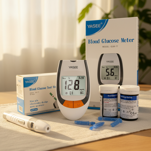 YASEE - Monitor <span class=keywords><strong>de</strong></span> Glucosa en Sangre GLM-77, Medidor <span class=keywords><strong>de</strong></span> Glucosa en Sangre - Product Image 4