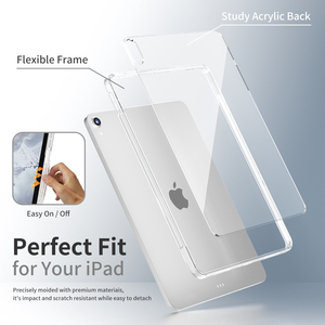 Trong suốt cứng rõ ràng acrylic-pc Shell với mềm TPU khung UV có thể in trường hợp cho <span class=keywords><strong>iPad</strong></span> không khí 4th/5th/6th thế hệ 10.9 "(m2, M3) - Product Image 6