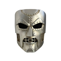 Máscara de Resina del Dr. Doom de la Serie Marvel para Halloween y Disfraces