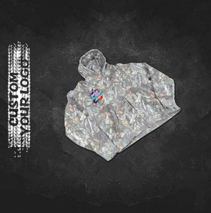 Sudadera con Capucha Unisex 100% Algodón con Cierre y Bordado, Diseño de Logotipo con Impresión Digital Personalizada, Ropa Urbana de Alta Calidad, Gruesa y Holgada para Invierno - Product Image 4