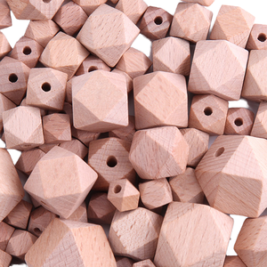 Cuentas de Madera Naturales Irregulares de 14 mm en Oferta, para Accesorios de Juguetes, Fabricación de Joyas, Manualidades de Madera de Primera Calidad, Modelo 024 - Product Image 4