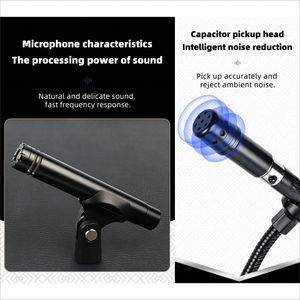 Kit de microphones de batterie Audix à <span class=keywords><strong>prix</strong></span> réduit, 7 pièces avec suppression du bruit, pour instruments de musique - Meilleures ventes - Product Image 4
