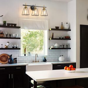 Lampes miroir rétro modernes <span class=keywords><strong>IP44</strong></span> Finition chromée Facile à installer Bras hexagonal en métal <span class=keywords><strong>Ampoule</strong></span> puissante pour <span class=keywords><strong>salle</strong></span> <span class=keywords><strong>de</strong></span> <span class=keywords><strong>bain</strong></span> - Product Image 2