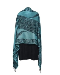 Étole longue en viscose tissée pour femme, avec tombé fluide, pour tenues décontractées, collections de boutique - Product Image 2