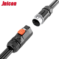 Jnicon MJ32 connecteurs circulaires à verrouillage rapide mâle femelle 120A 2 3 4 5 broches prise de courant élevé connecteur de montage sur panneau
