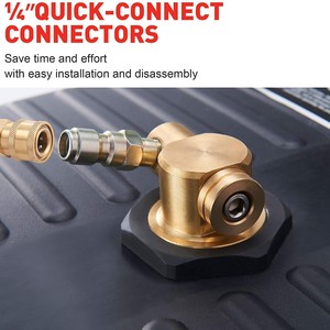 Disque de lavage haute pression pour sols, 15 pouces, nettoyage à l'eau froide, 4000 psi, pour usage domestique - Product Image 5